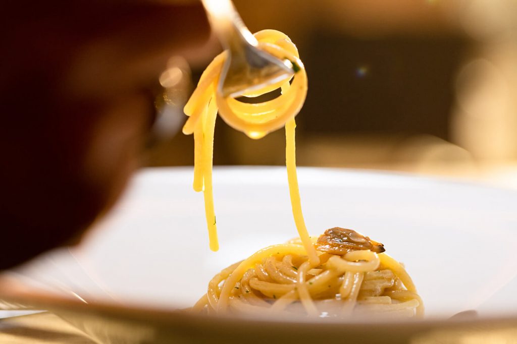 Dettaglio di un primo piatto