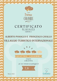 Divina colomba certificato creativa 2023