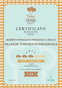 Divina colomba certificato tradizionale 2023