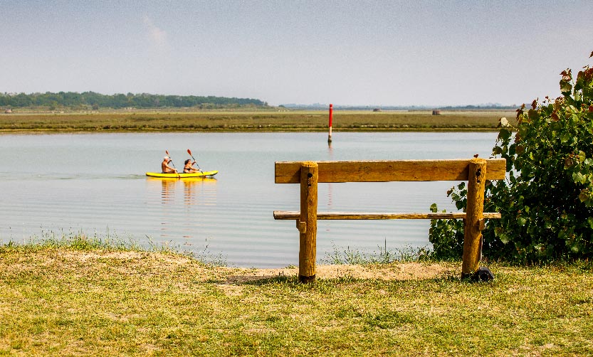 bibione lagoon view
