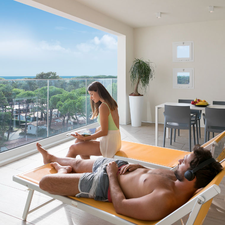 Maxi suite platinum - terrazza e relax