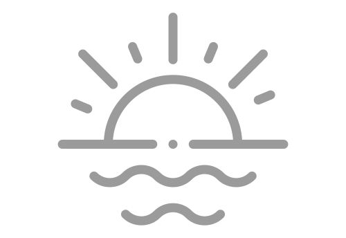 Icona sole e mare
