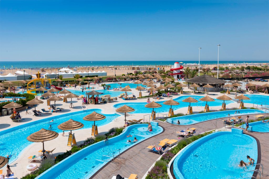Parco acquatico villaggio internazionale